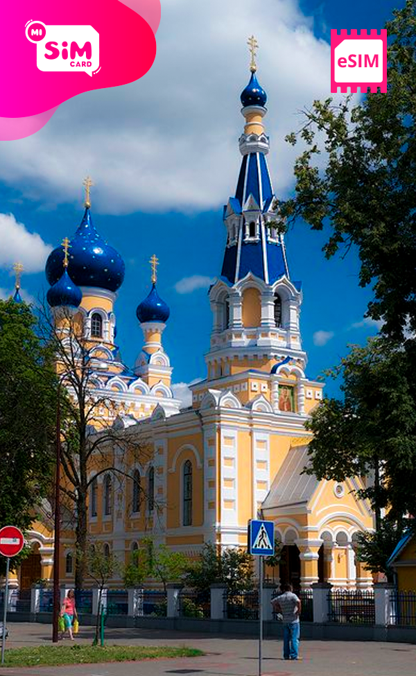 eSIM con datos ilimitados para Bielorrusia