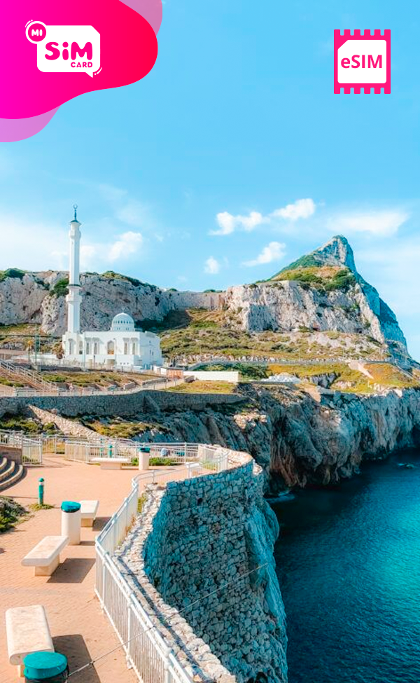 eSIM con datos ilimitados para Gibraltar