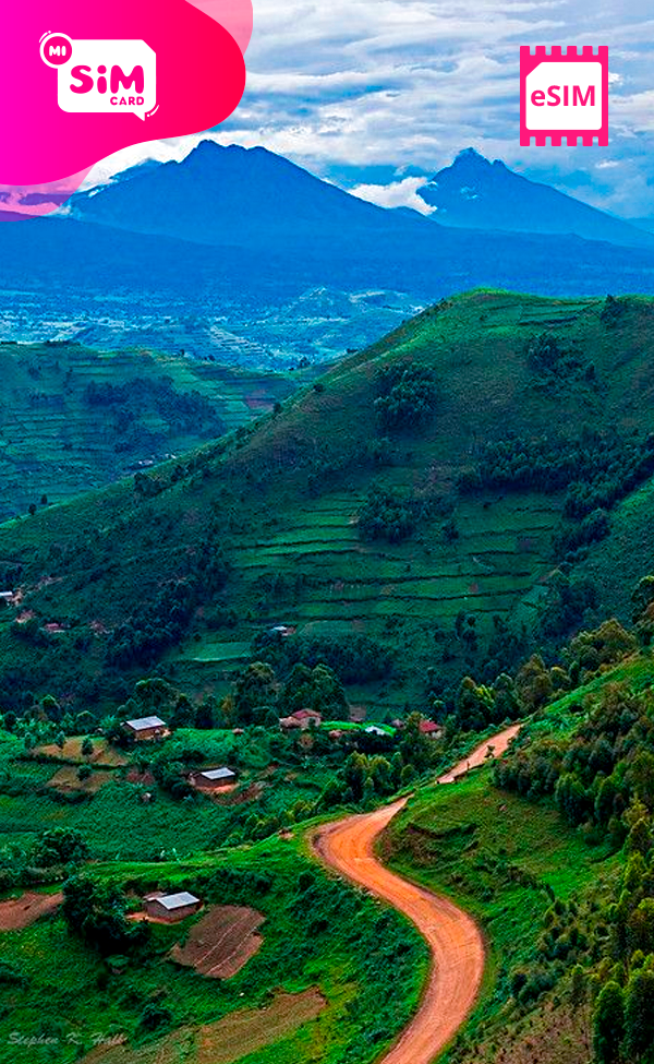 eSIM con datos ilimitados para Uganda