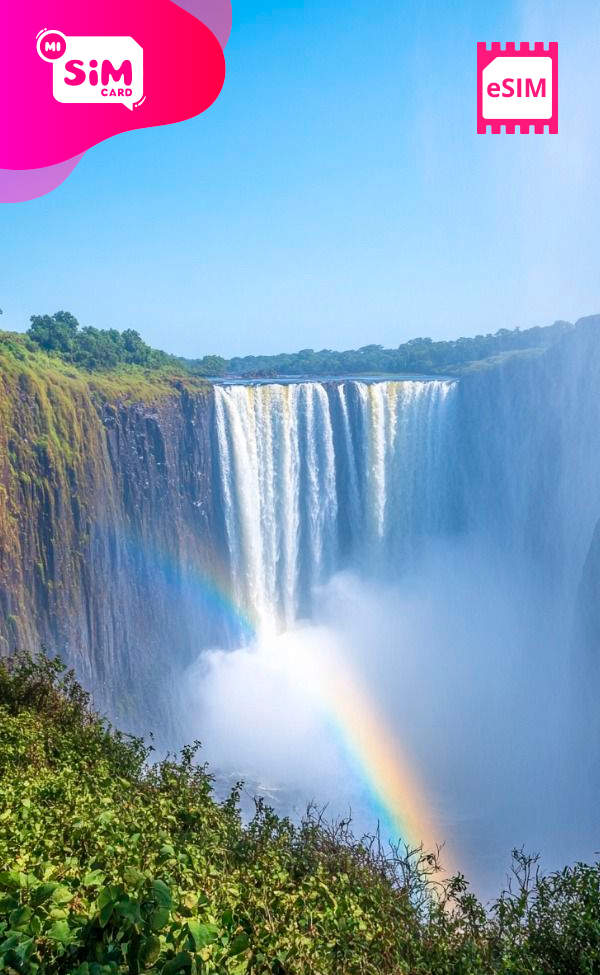 eSIM con datos ilimitados para Zambia
