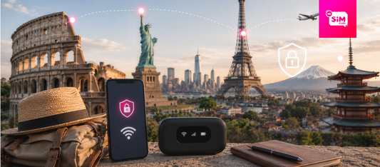 MiSimCard: internet portátil para viajar — eSIM vs SIM física vs router, ¿cuál elegir?