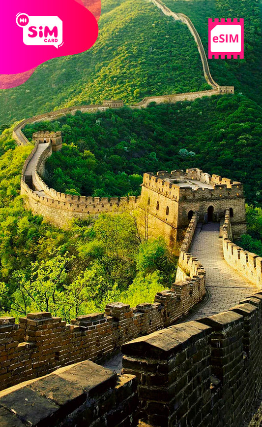 eSIM con datos ilimitados para China