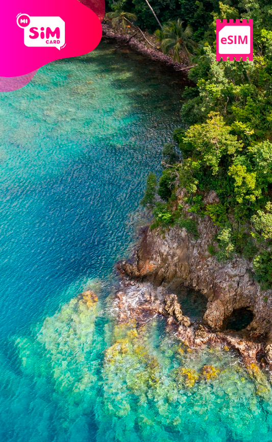 eSIM con datos ilimitados para Dominica