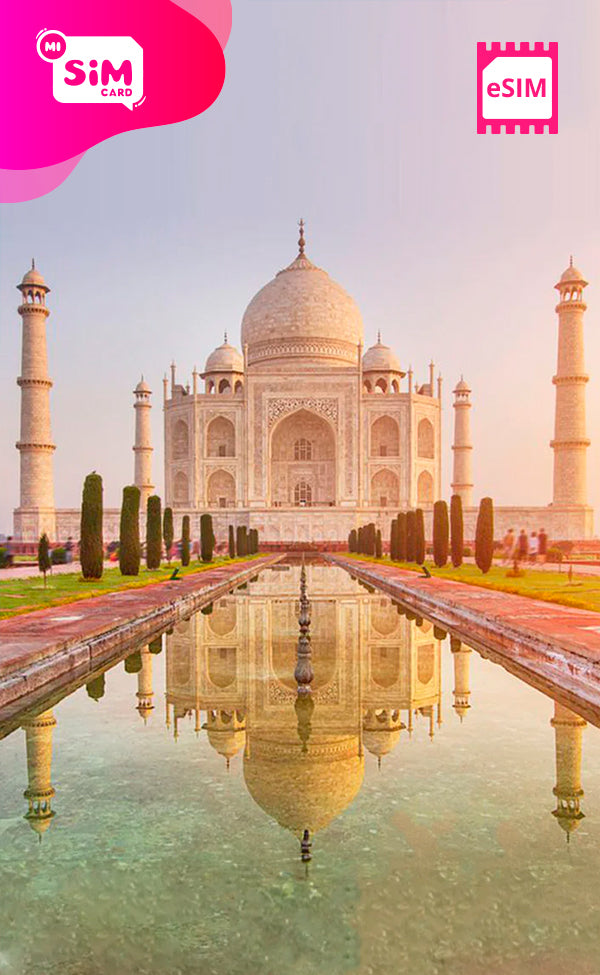 eSIM con datos ilimitados para India