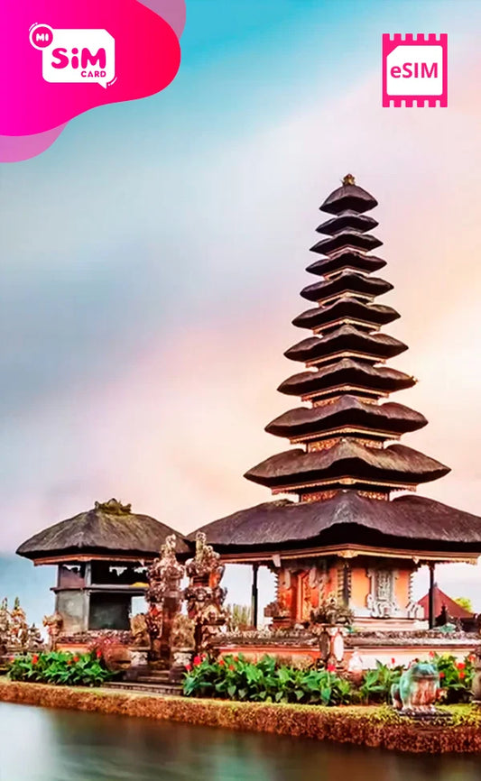 eSIM con datos ilimitados para Indonesia