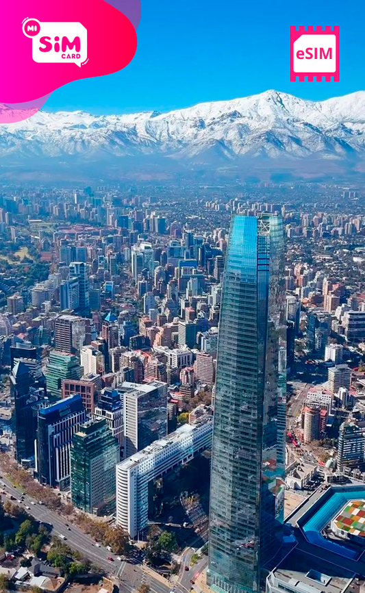eSIM con datos ilimitados para Chile