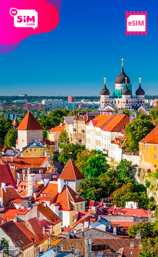 eSIM con datos ilimitados para Estonia