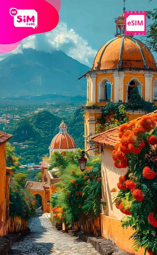 eSIM con datos ilimitados para Guatemala