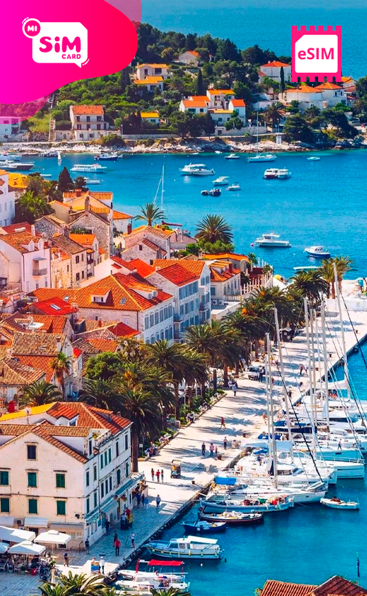 eSIM con datos ilimitados para Montenegro