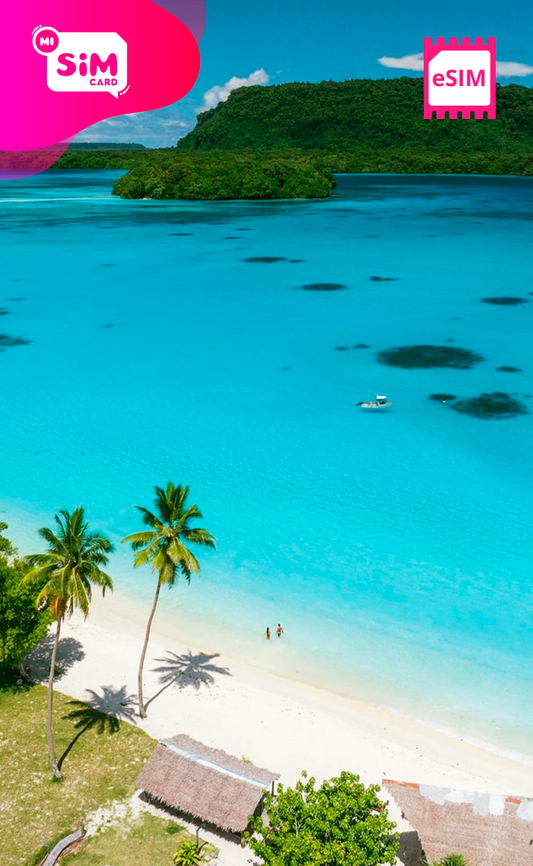 eSIM con datos ilimitados para Vanuatu