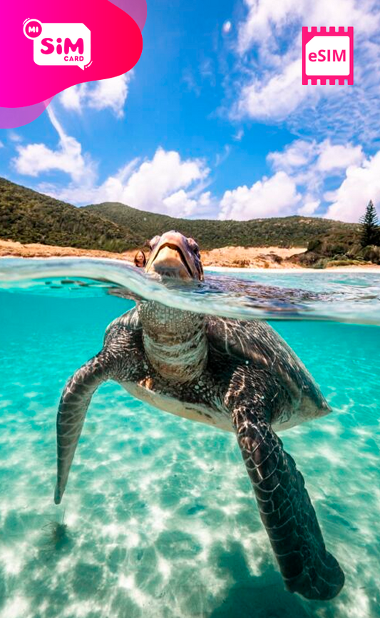 eSIM con datos ilimitados para Seychelles