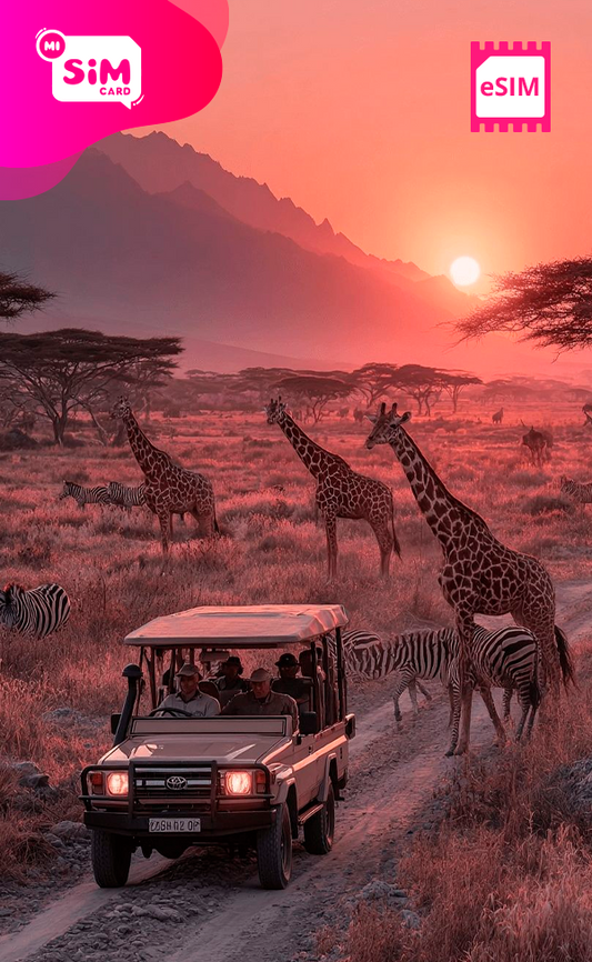 eSIM con datos ilimitados para Tanzania